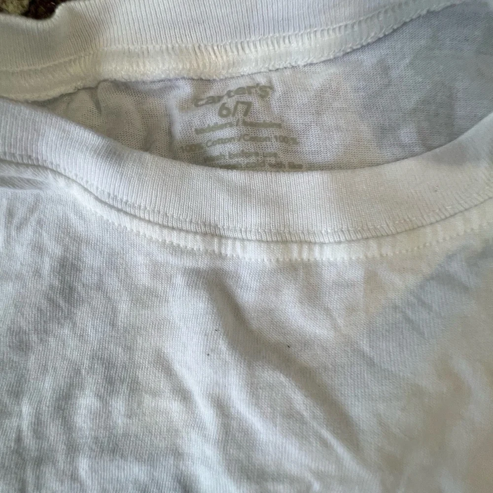 Carters & old Navy Boys White Cotton Undershirt Tee’s Long Sleeve & Short Sleeve